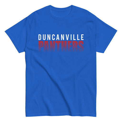 Duncanville High School Panthers Royal Blue Classic Unisex T-shirt 024