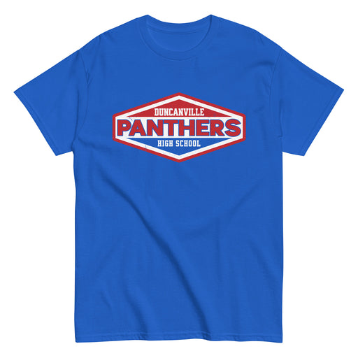 Duncanville High School Panthers Royal Blue Classic Unisex T-shirt 009