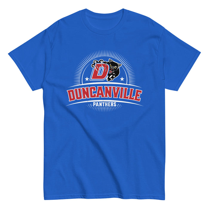 Duncanville High School Panthers Royal Blue Classic Unisex T-shirt 221