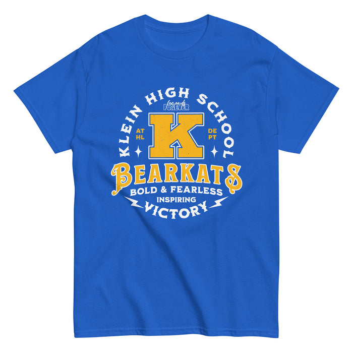 Klein High School Bearkats Royal Blue Classic Unisex T-shirt 206