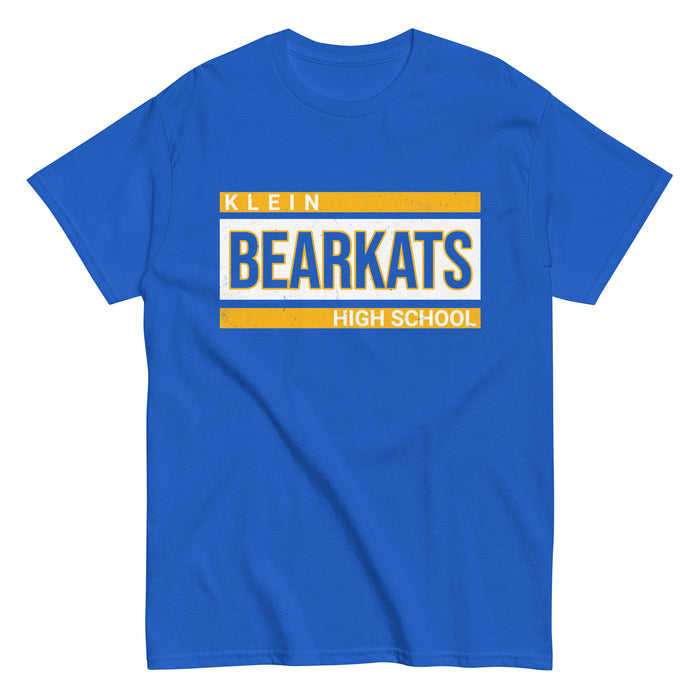 Klein High School Bearkats Royal Blue Classic Unisex T-shirt 098