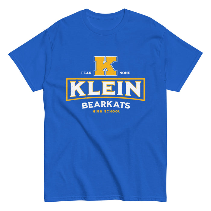 Klein High School Bearkats Royal Blue Classic Unisex T-shirt 202