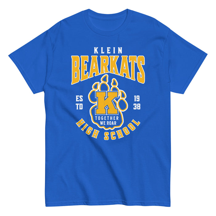 Klein High School Bearkats Royal Blue Classic Unisex T-shirt 213