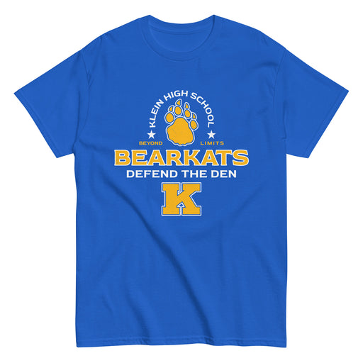 Klein High School Bearkats Royal Blue Classic Unisex T-shirt 222