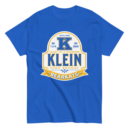 Klein High School Bearkats Royal Blue Classic Unisex T-shirt 219