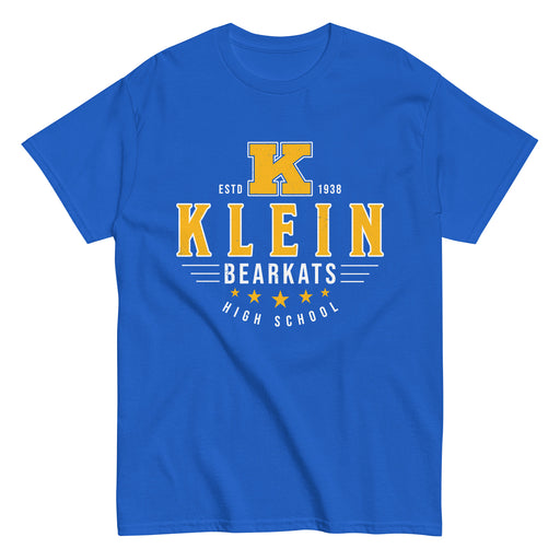 Klein High School Bearkats Royal Blue Classic Unisex T-shirt 217