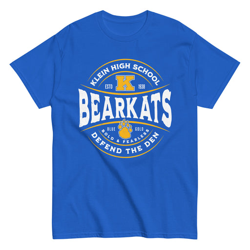 Klein High School Bearkats Royal Blue Classic Unisex T-shirt 218