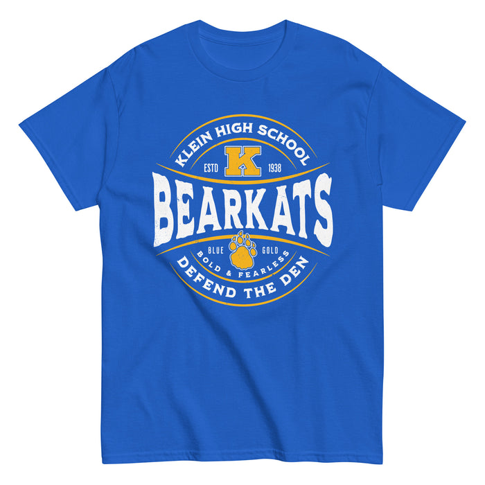 Klein High School Bearkats Royal Blue Classic Unisex T-shirt 218