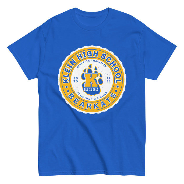 Klein High School Bearkats Royal Blue Classic Unisex T-shirt 216