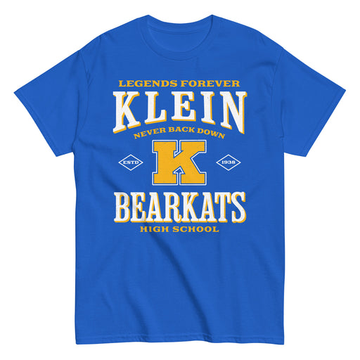 Klein High School Bearkats Royal Blue Classic Unisex T-shirt 230