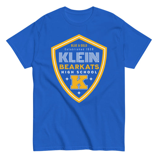 Klein High School Bearkats Royal Blue Classic Unisex T-shirt 225