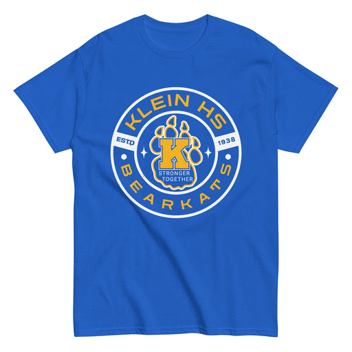 Klein High School Bearkats Royal Blue Classic Unisex T-shirt 239