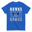 Hebron High School Hawks Royal Blue Classic Unisex T-shirt 233