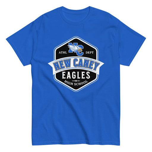 New Caney High School Eagles Royal Blue Classic Unisex T-shirt 209