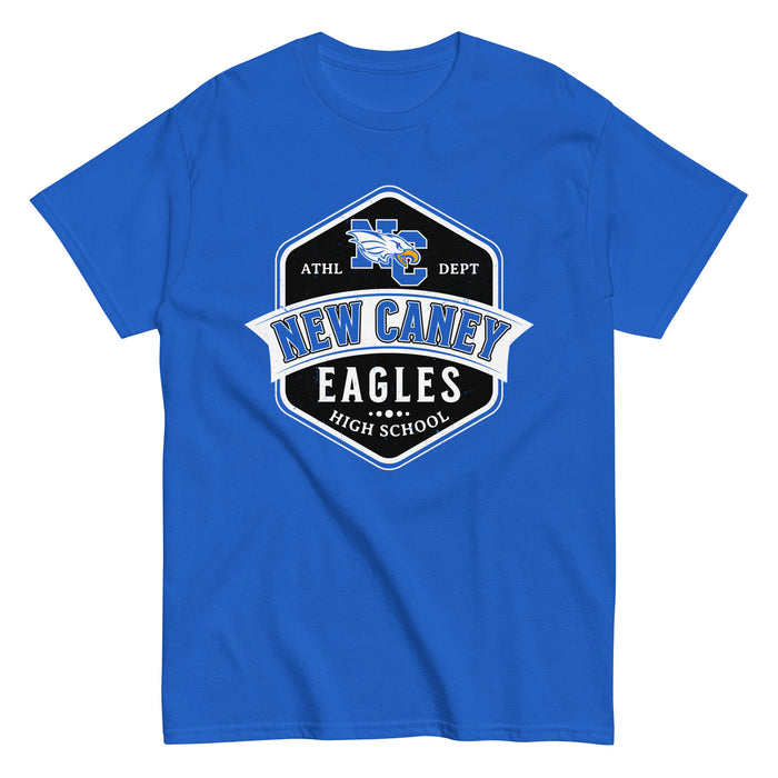 New Caney High School Eagles Royal Blue Classic Unisex T-shirt 209