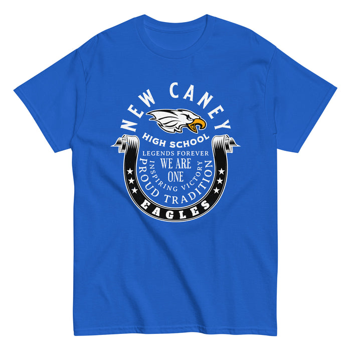 New Caney High School Eagles Royal Blue Classic Unisex T-shirt 229