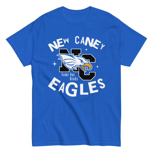 New Caney High School Eagles Royal Blue Classic Unisex T-shirt 228