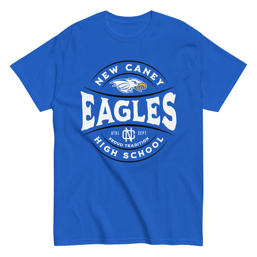 New Caney High School Eagles Royal Blue Classic Unisex T-shirt 218