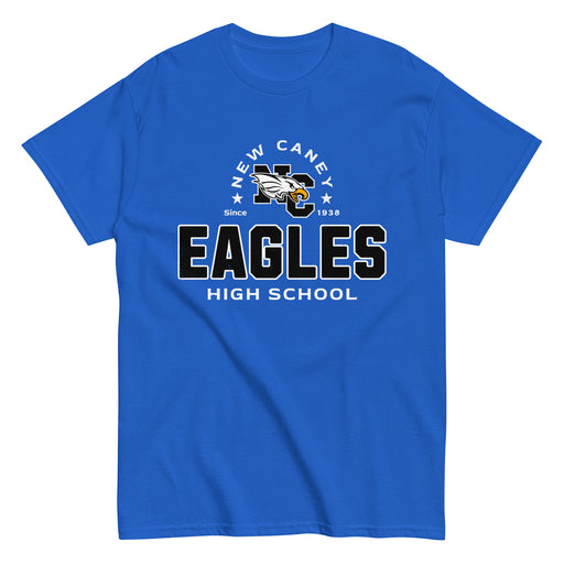 New Caney High School Eagles Royal Blue Classic Unisex T-shirt 222