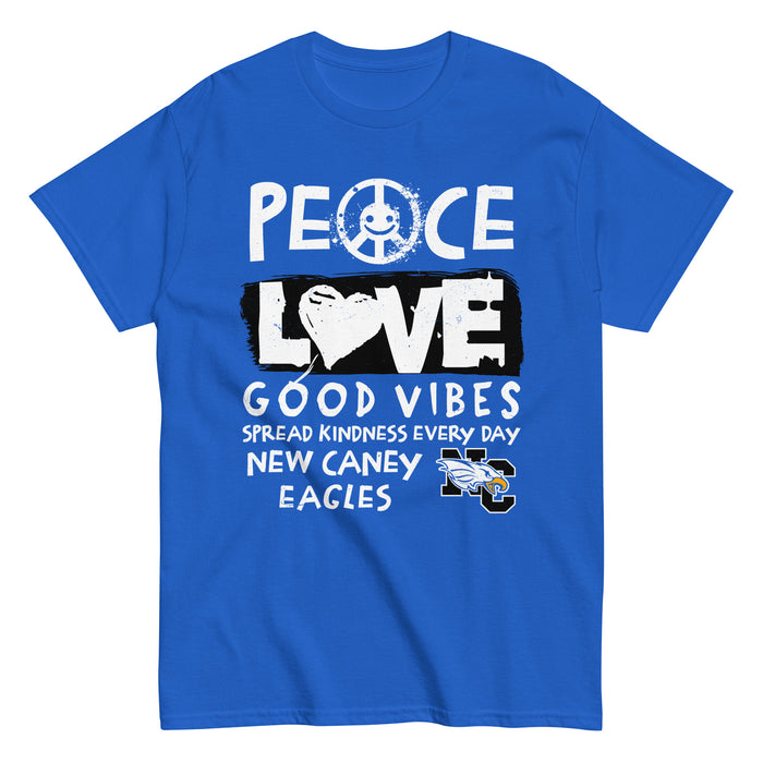 New Caney High School Eagles Royal Blue Classic Unisex T-shirt 240