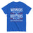 Oak Ridge High School War Eagles Royal Blue Classic Unisex T-shirt 237