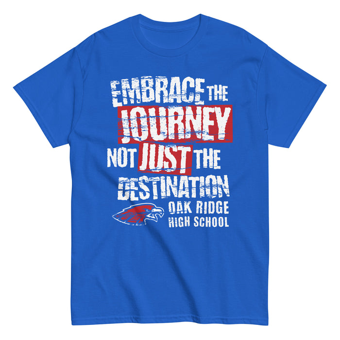 Oak Ridge High School War Eagles Royal Blue Classic Unisex T-shirt 232
