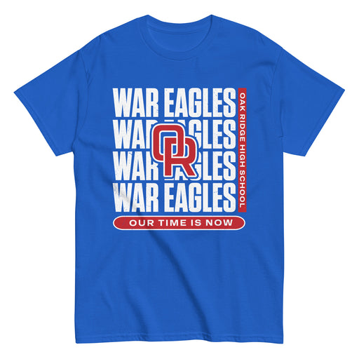 Oak Ridge High School War Eagles Royal Blue Classic Unisex T-shirt 235