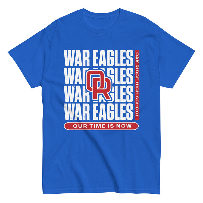 Oak Ridge High School War Eagles Royal Blue Classic Unisex T-shirt 235