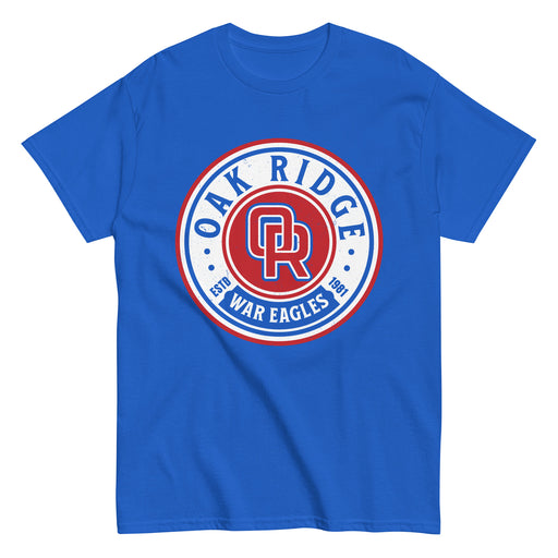 Oak Ridge High School War Eagles Royal Blue Classic Unisex T-shirt 220