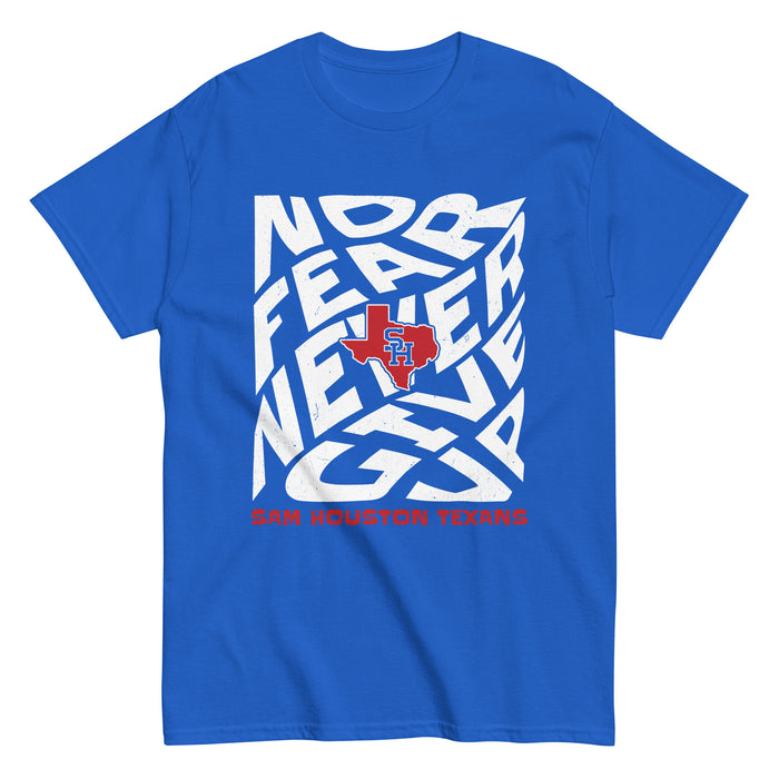 Sam Houston High School Texans Royal Blue Classic Unisex T-shirt 236