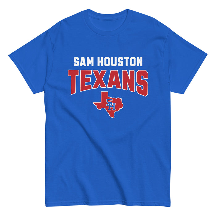 Sam Houston High School Texans Royal Blue Classic Unisex T-shirt 234