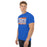 Side view of Grand Oaks High School Grizzlies Classic Unisex Royal T-shirt 098