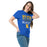 Woman wearing Klein High School Bearkats Royal Blue Classic Unisex T-shirt 024