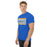 Side view of Klein High School Bearkats Royal Blue Classic Unisex T-shirt 098