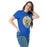 Woman wearing Klein High School Bearkats Royal Blue Classic Unisex T-shirt 220