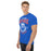 Man wearing Oak Ridge High School War Eagles Royal Blue Classic Unisex T-shirt 213