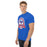 Man wearing Sam Houston High School Texans Royal Blue Classic Unisex T-shirt 212