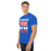 Man wearing Sam Houston High School Texans Royal Blue Classic Unisex T-shirt 231