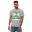 Man wearing Reagan High School Rattlers Grey Classic Unisex T-shirt 205