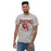 Man wearing Round Rock High School Dragons Grey Classic Unisex T-shirt 213