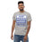 Man wearing St. Frederick High School Warriors Grey Classic Unisex T-shirt 001