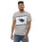 Man wearing Tomball Memorial High School Wildcats Grey Classic Unisex T-shirt 223