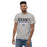 Man wearing Dekaney High School Wildcats Heather Grey Classic Unisex T-shirt 003