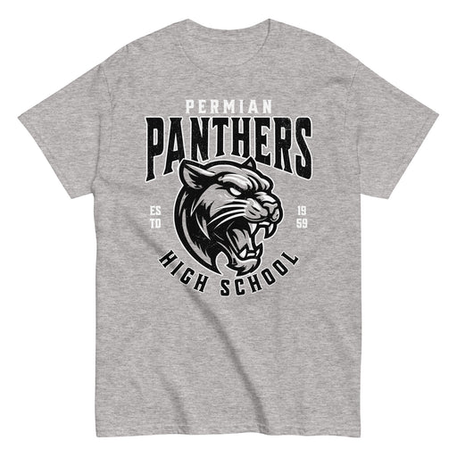 Permian High School Panthers Grey Classic Unisex T-shirt 213