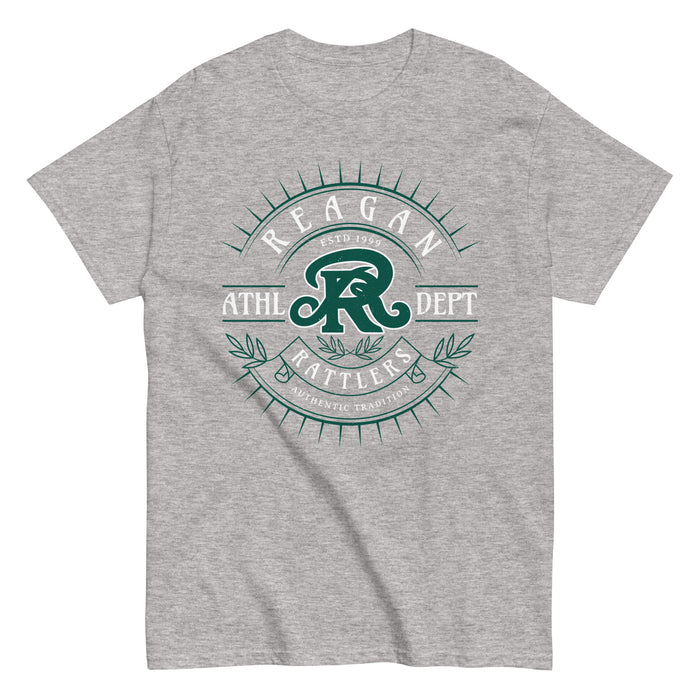 Reagan High School Rattlers Grey Classic Unisex T-shirt 201