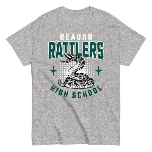 Reagan High School Rattlers Grey Classic Unisex T-shirt 204