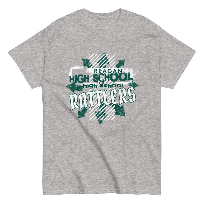 Reagan High School Rattlers Grey Classic Unisex T-shirt 211