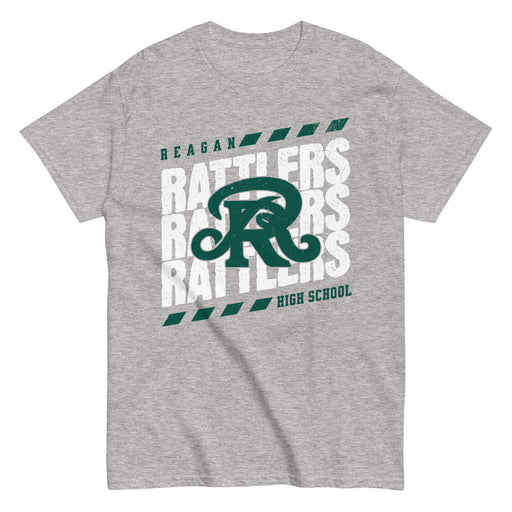 Reagan High School Rattlers Grey Classic Unisex T-shirt 223