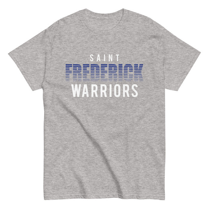 St. Frederick High School Warriors Grey Classic Unisex T-shirt 024