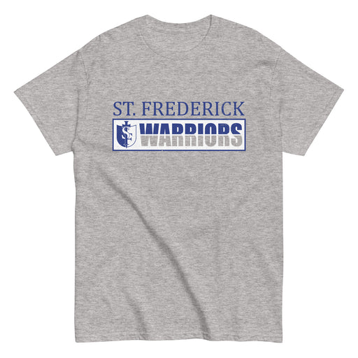 St. Frederick High School Warriors Grey Classic Unisex T-shirt 031